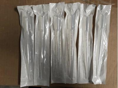 أنبوب باستور بلاستيكي 1-3 مل مدرج معقم